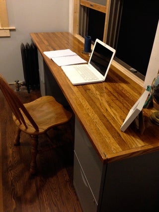 Red Oak Desk 7 Steps With Pictures Instructables Red Oak Desk 7 Steps With Pictures, Red Oak Desk
