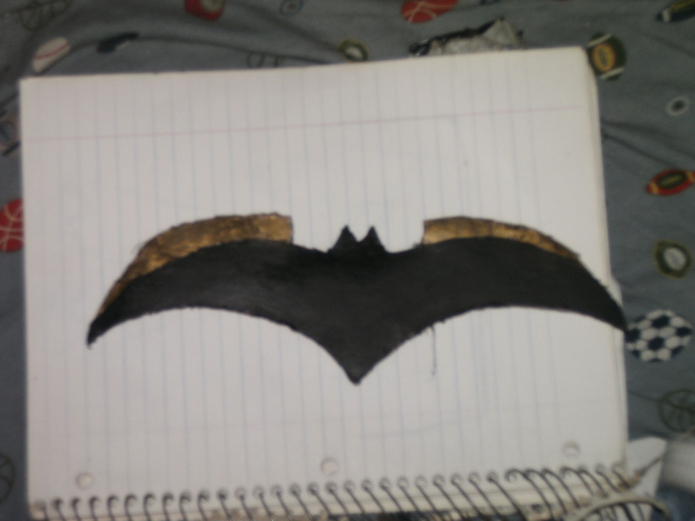 how to make  batman's batarang from cardboard DIY Project DIY Project Image