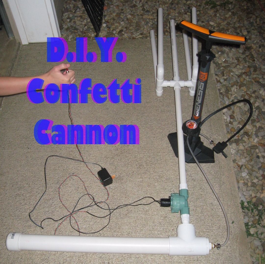 DIY Confetti Cannon 6 Steps Instructables