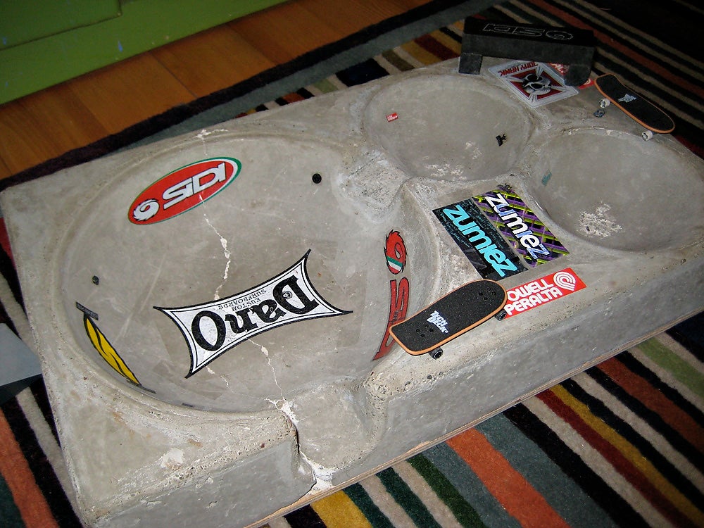 Concrete Fingerboard Skate Park 4 Steps (with Pictures) Instructables