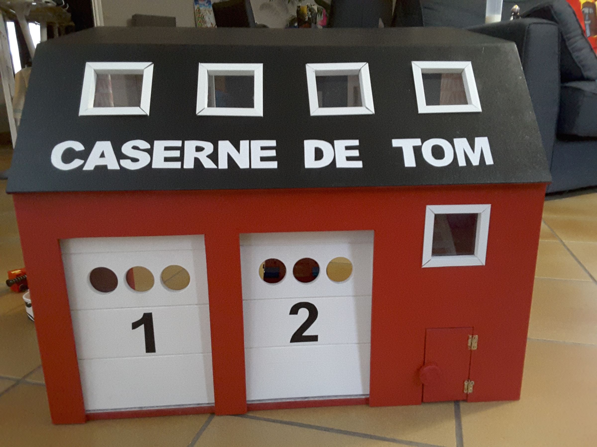 Make A Wooden Playmobil Fire Station 9 Steps With Pictures Instructables