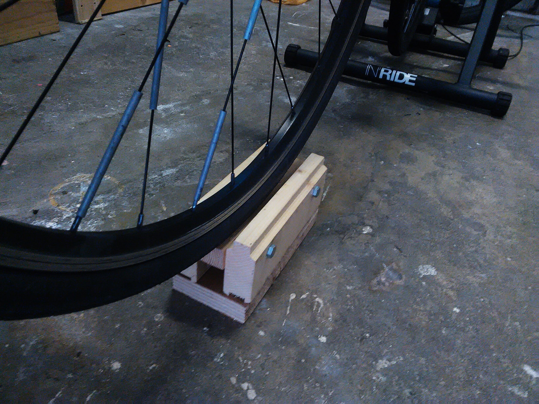 Home Trainer Front Wheel Block 3 Steps Instructables