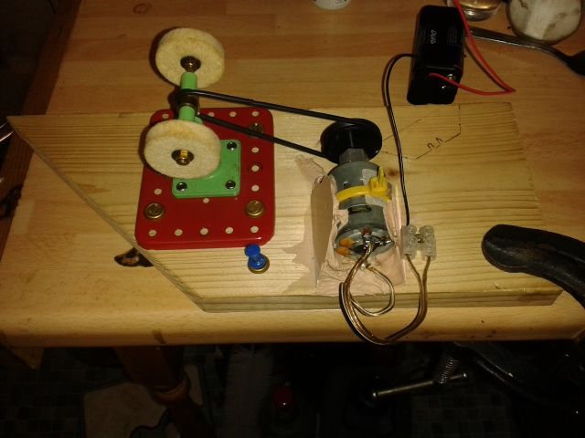 mini bench grinder/polisher DIY Project DIY Project Image