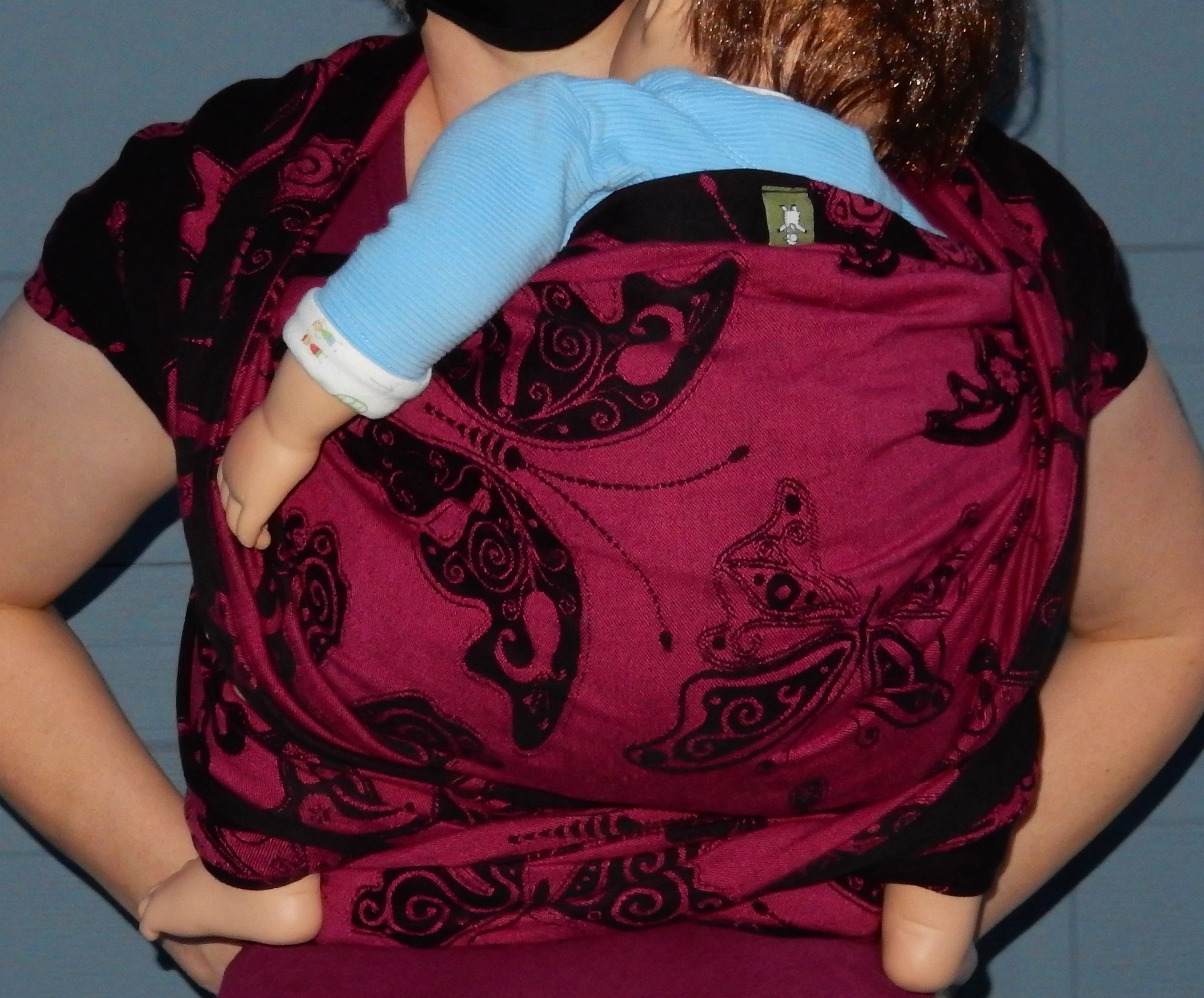 baby wrap kangaroo carry