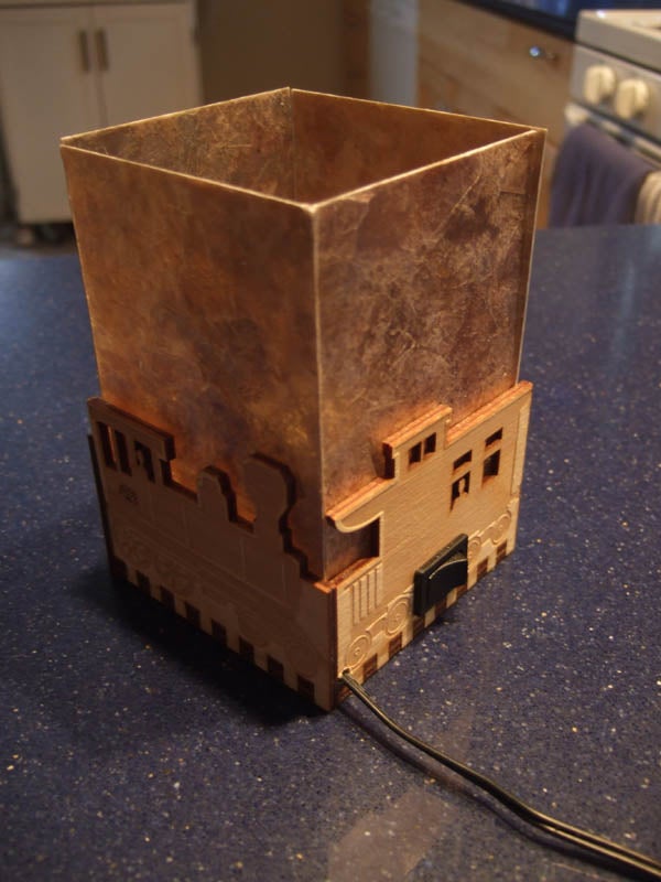 Train Themed Bedtime LED Reading Light Instructables