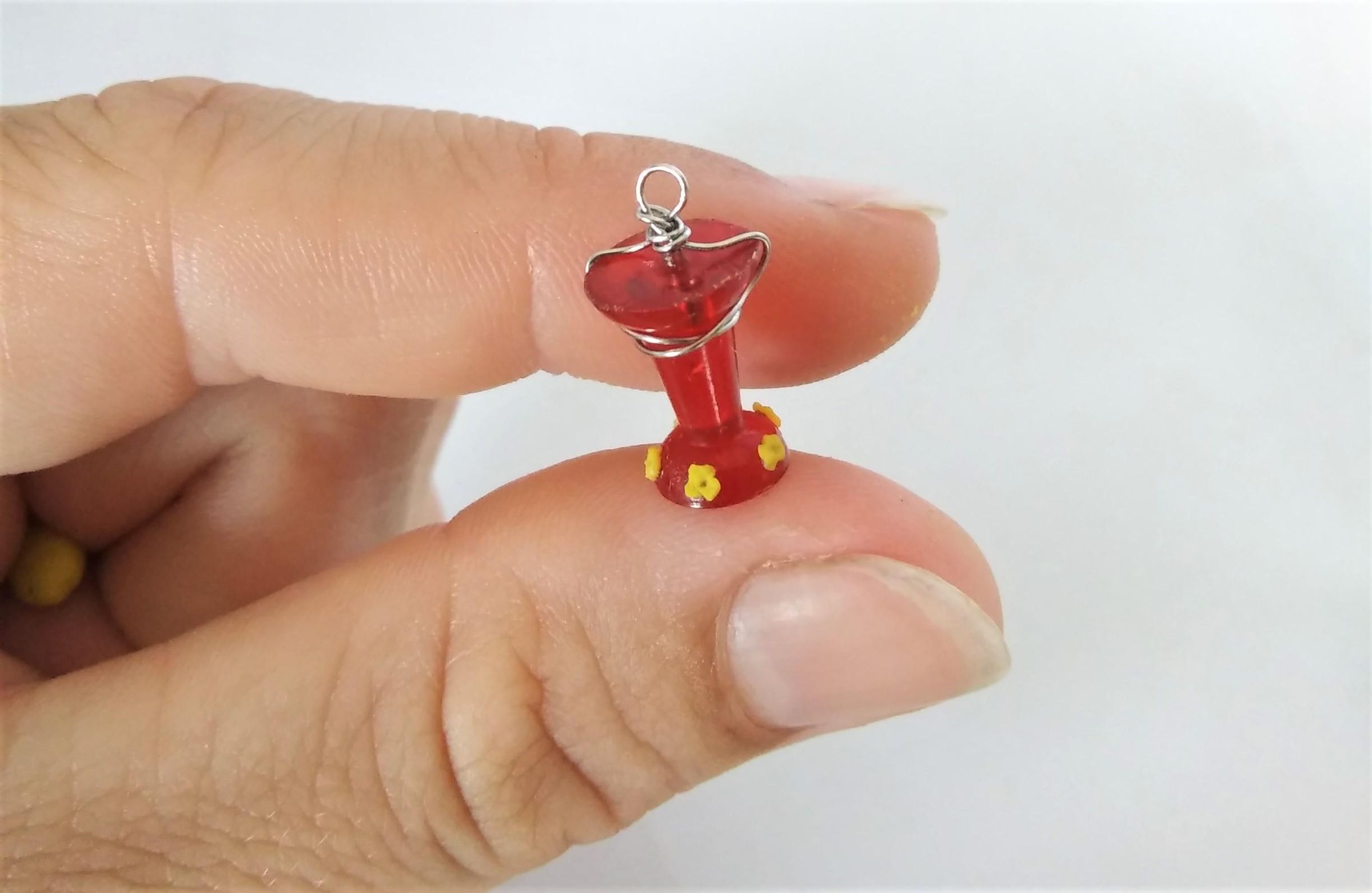 Mini Hummingbird Feeder Earrings 10 Steps (with Pictures) Instructables