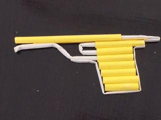 Paper Pistol That Shoots Bullets(paper) : 8 Steps - Instructables