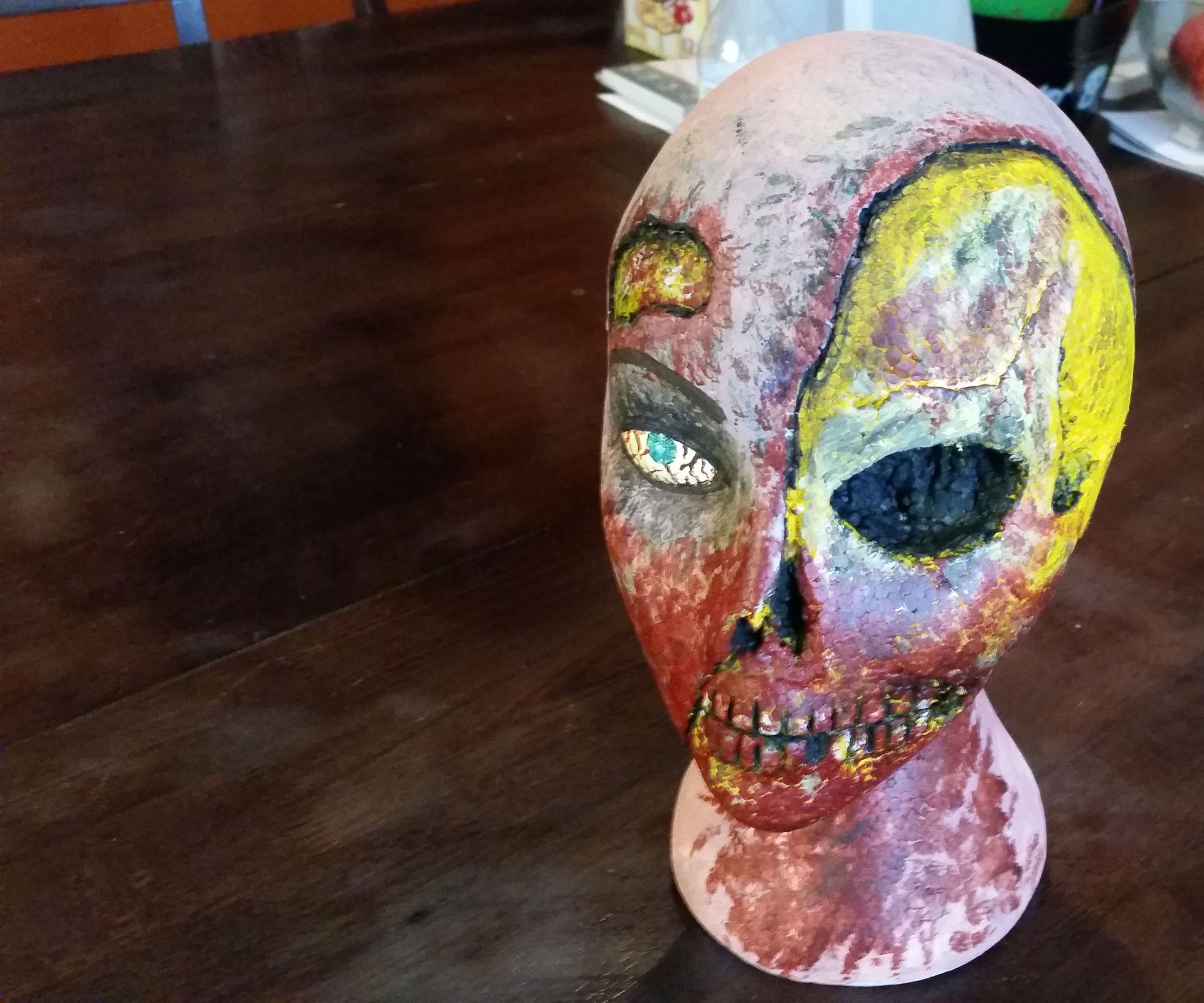 zombie manneqiun head DIY Project DIY Project Image