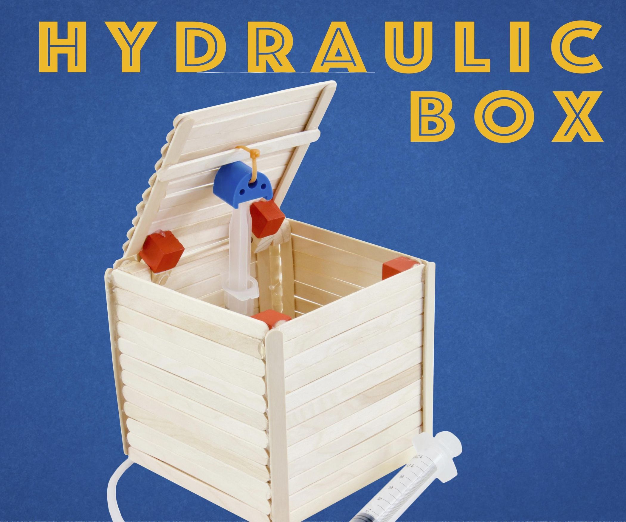 Hydraulic Craft Stick Box 7 Steps (with Pictures) Instructables