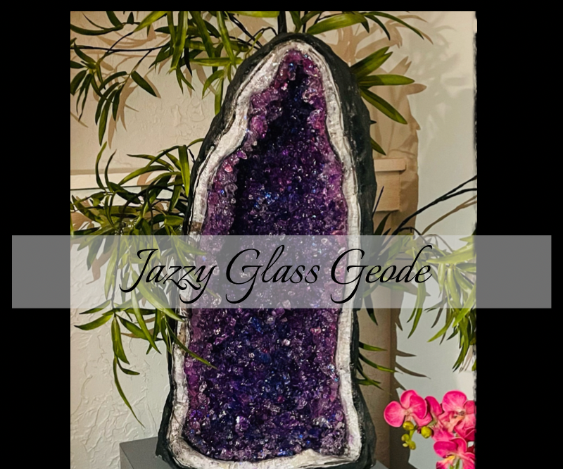 Fake Geode W/ Jazzy Glass 9 Steps (with Pictures) Instructables