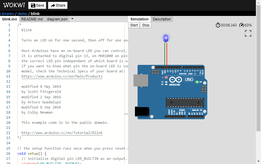 How I simulate Arduino on a Browser 2020 - Wokwi | Hackaday.io