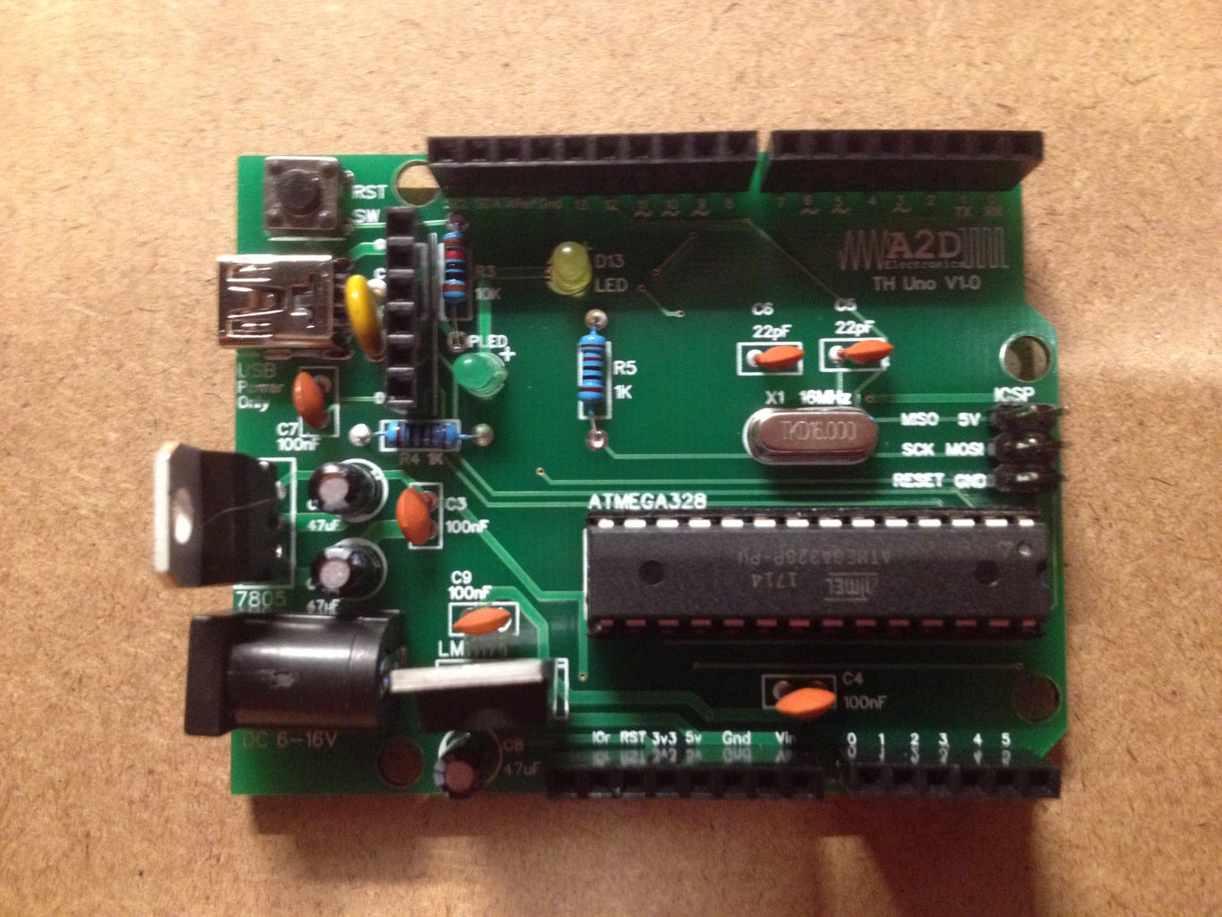 Building a DIY Arduino on a PCB and Some Tips for Beginners : 17 Steps ...