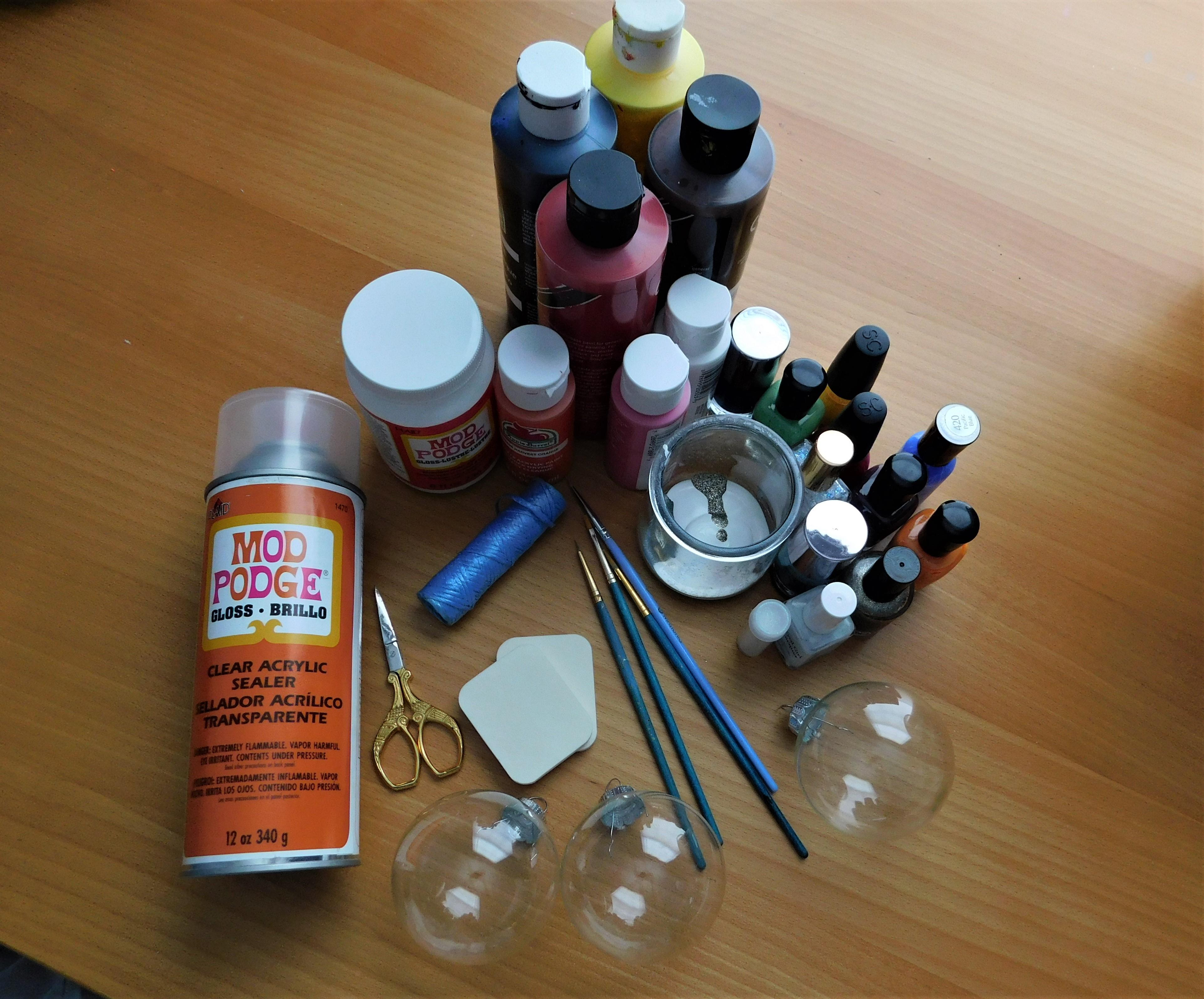 Handpainted Glass Ornaments 21 Steps (with Pictures) Instructables