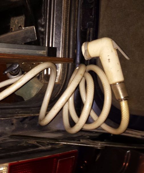 Outdoor Hot Shower .... in the Middle of Nowhere