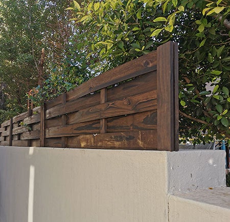 Increase Height Of Garden Wall Or Fence 5 Steps Instructables - Wooden Garden Wall Fence Panel Increase Height Of Garden Wall Or Fence 5 Steps Instructables - Wooden Garden Wall Fence Panel