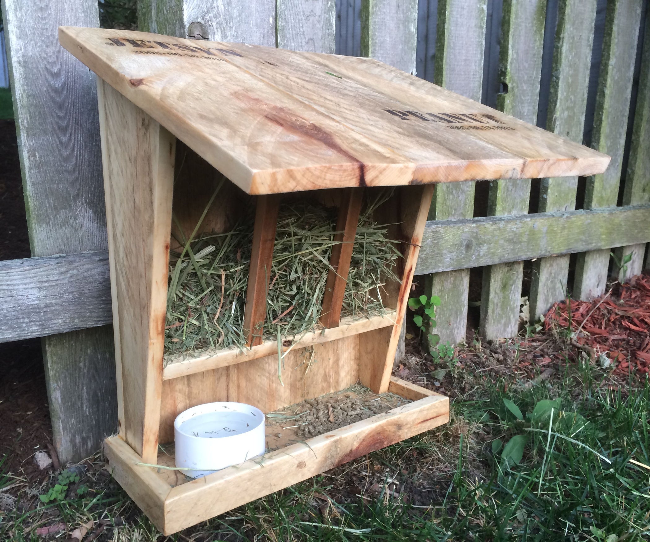 The Wild Rabbit Feeder 6 Steps Instructables