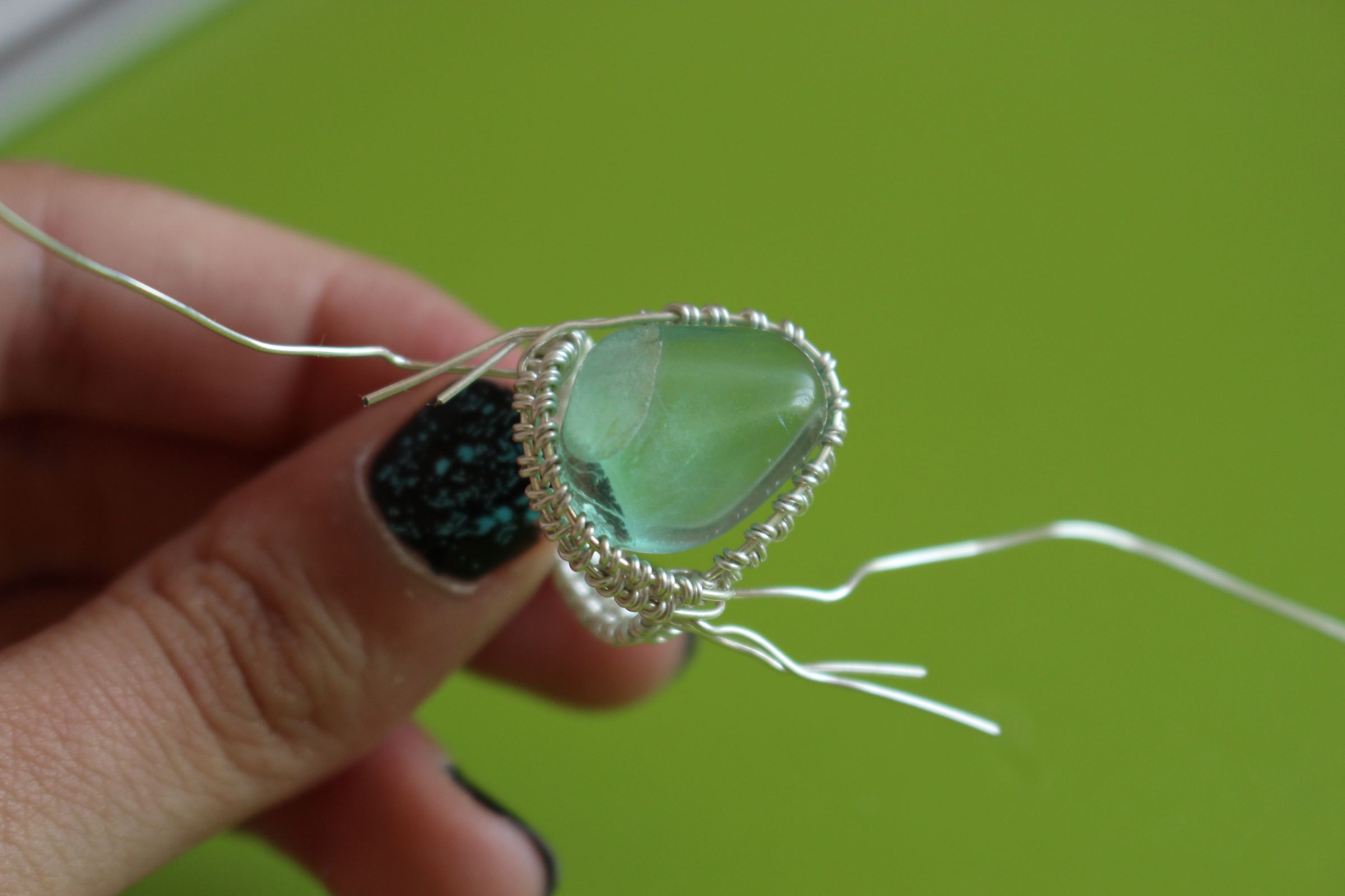 Wire Wrapped Stone Ring 22 Steps (with Pictures) Instructables