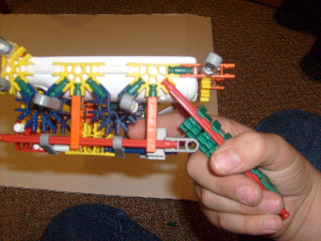 DIY guide for SUPER AWESOME KNEX WII ZAPPER GUN LIGHT GUN WITH ONLY 1 RUBBERBAND!!! with step-by-step instructions