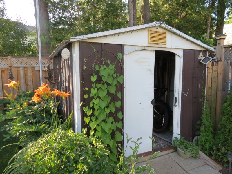 picture Aluminum Metal Shed Makeovers upgrade an old metal shed exterior 8