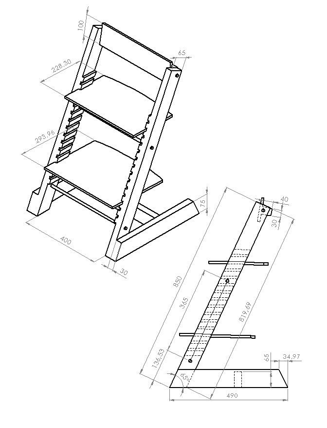 diy stokke high chair
