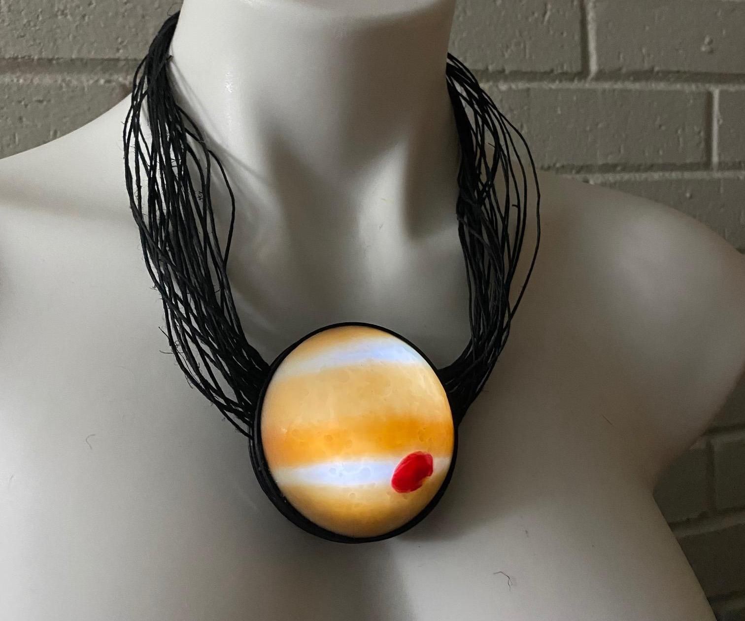 Glowing Jupiter Necklace