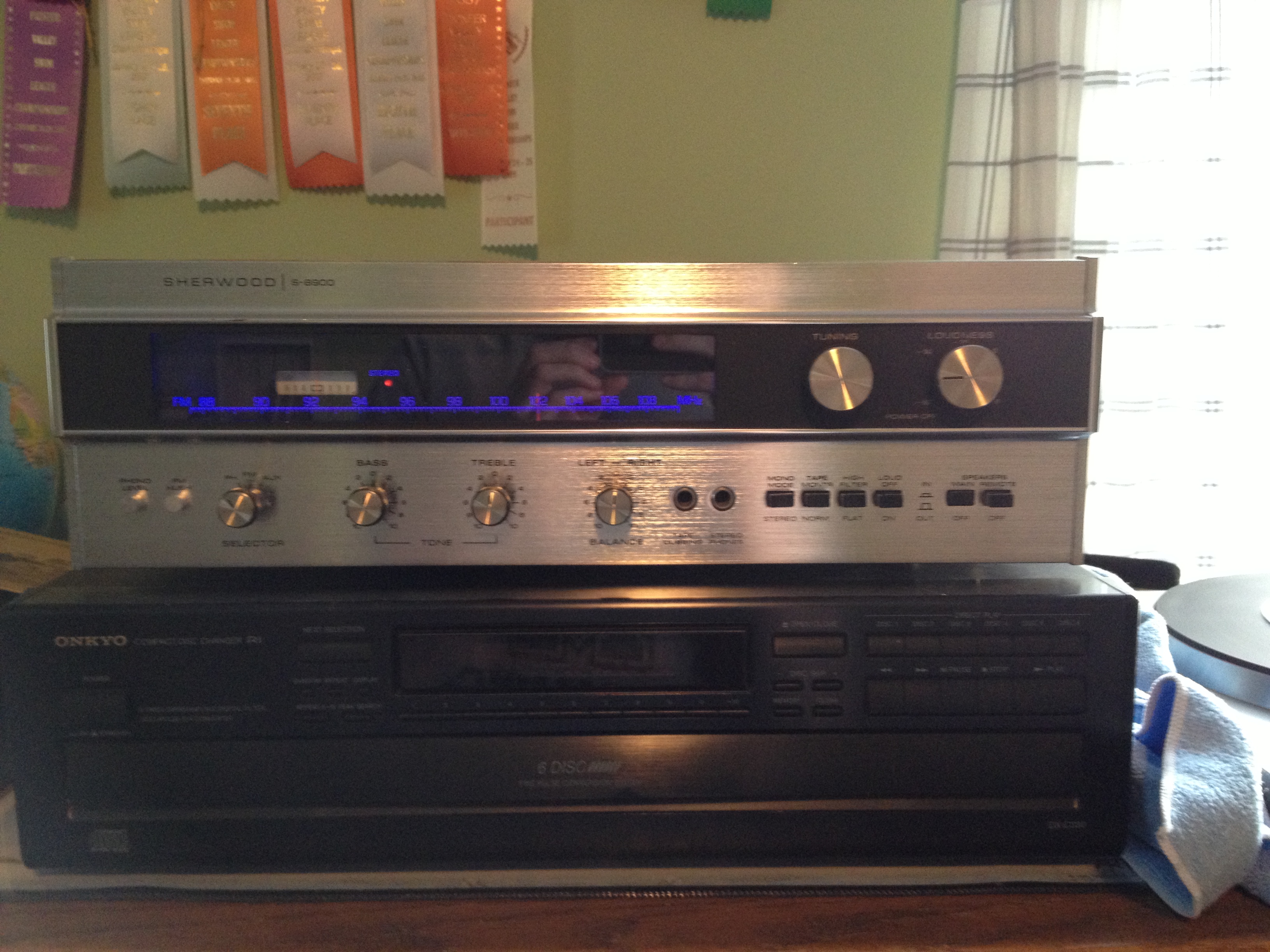 vintage onkyo stereo system