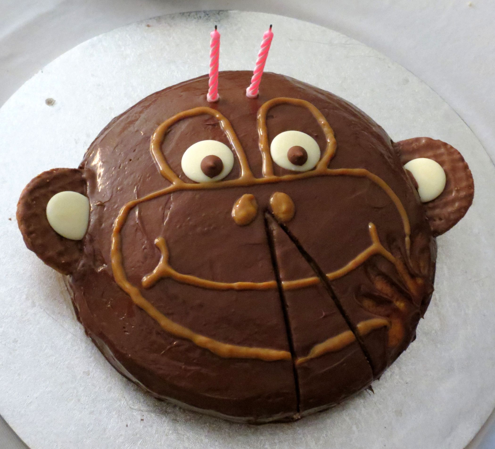 2nd Birthday Monkey Cake Instructables