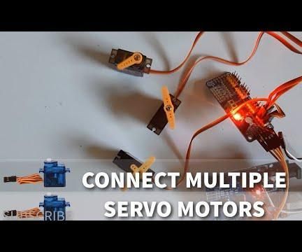 DIY guide for Arduino How to Connect Multiple Servo Motors  - PCA9685 Tutorial with step-by-step instructions