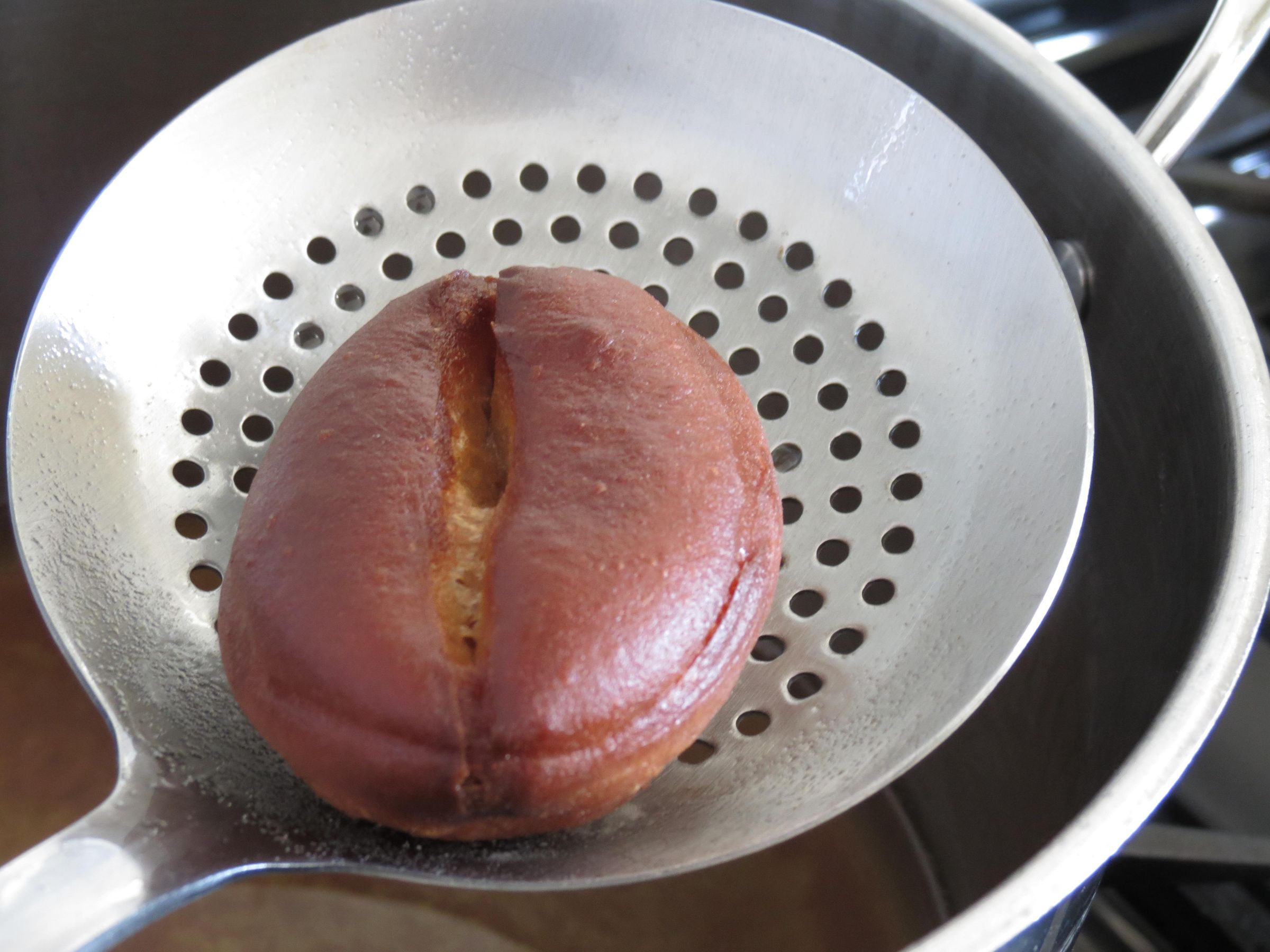 Coffee Bean Donuts (w/ Coffee Cream Filling) 8 Steps (with Pictures