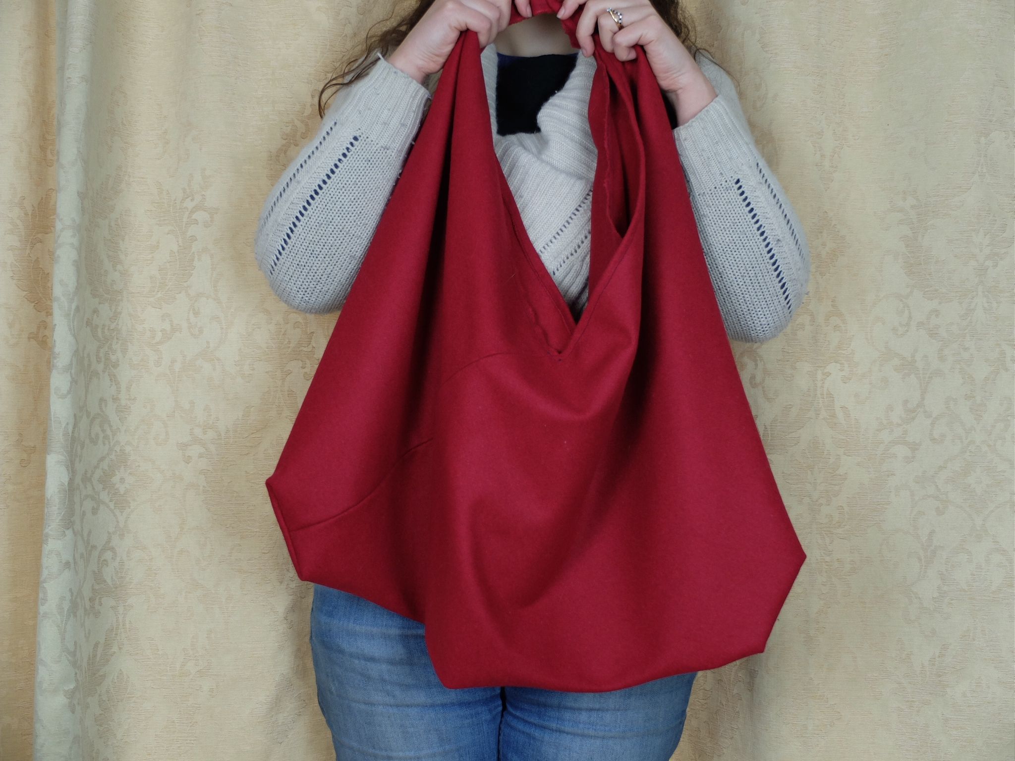 How to Make an Azuma Bukuro or Japanese Market Bag 4 Steps (with