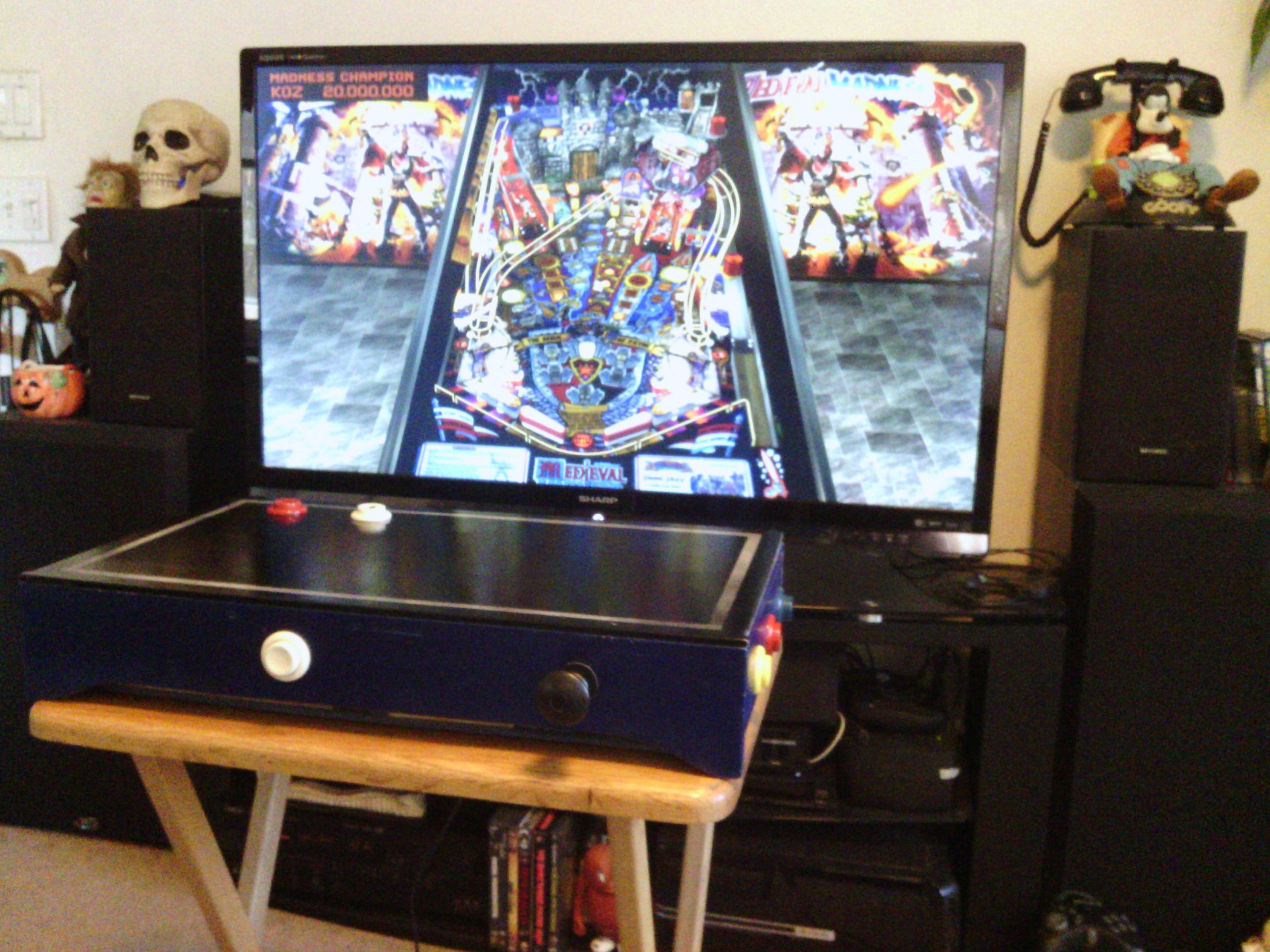 Desktop Pinball Controller 6 Steps Instructables