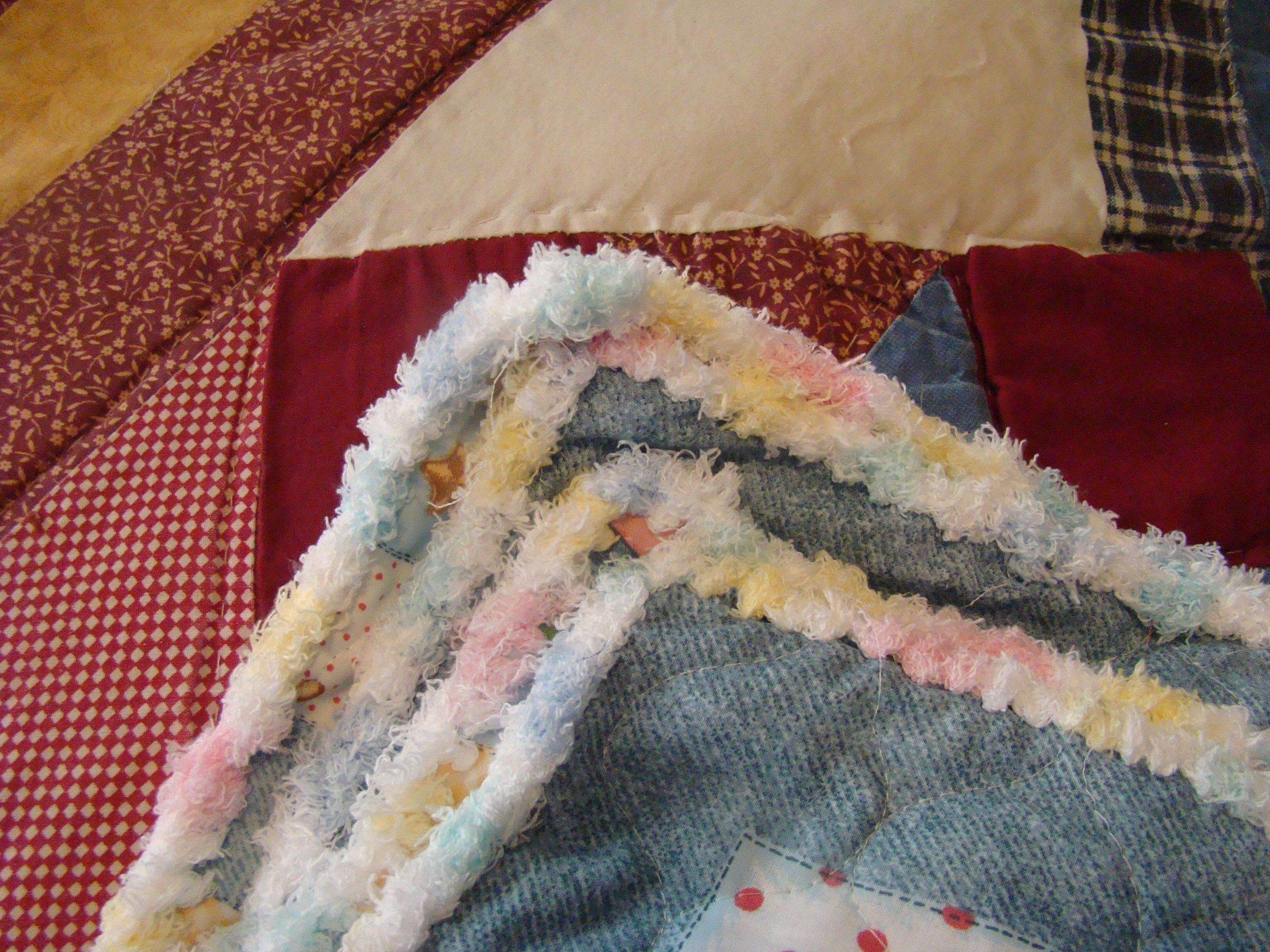 One Way to Finish the Edges of a Baby Quilt 8 Steps Instructables