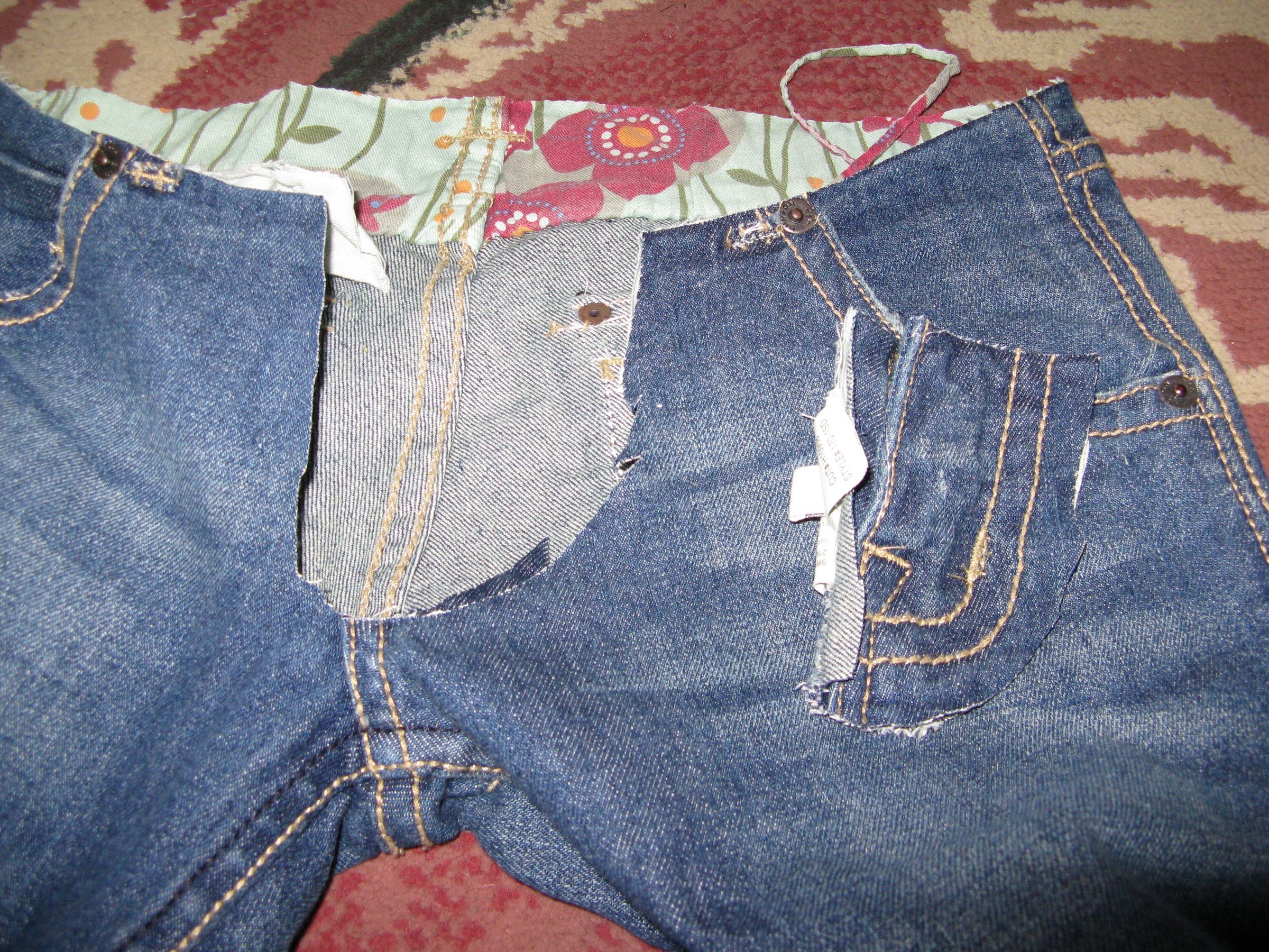 Recycle Denim/Jeans Into Reusable Parts With No Waste. 8 Steps