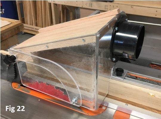 High Efficiency Table Saw Dust Hood 18 Steps With Pictures Instructables High Efficiency Table Saw Dust Hood, Table Saw Dust Collection Ideas