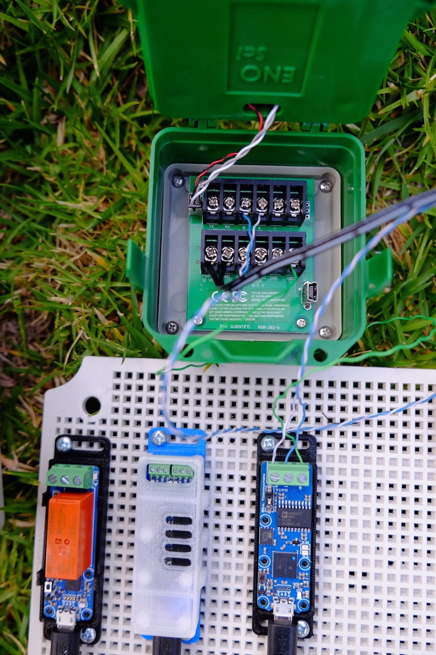 How to Monitor Water Level Sensors With Tools.Valarm.net + Eno ... Circuit Diagram