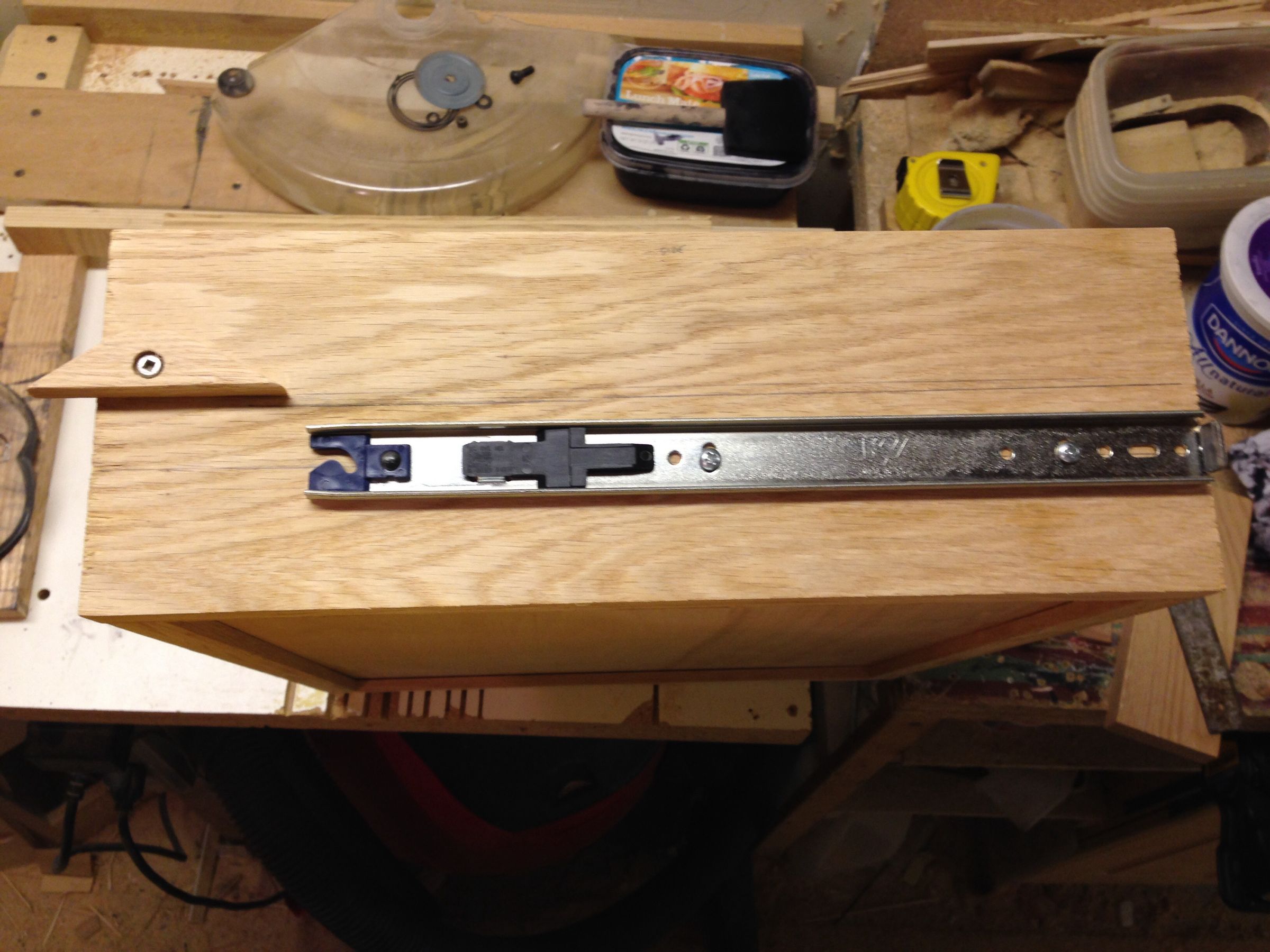 Night Stand With Locking Secret Hidden Drawer 6 Steps (with Pictures