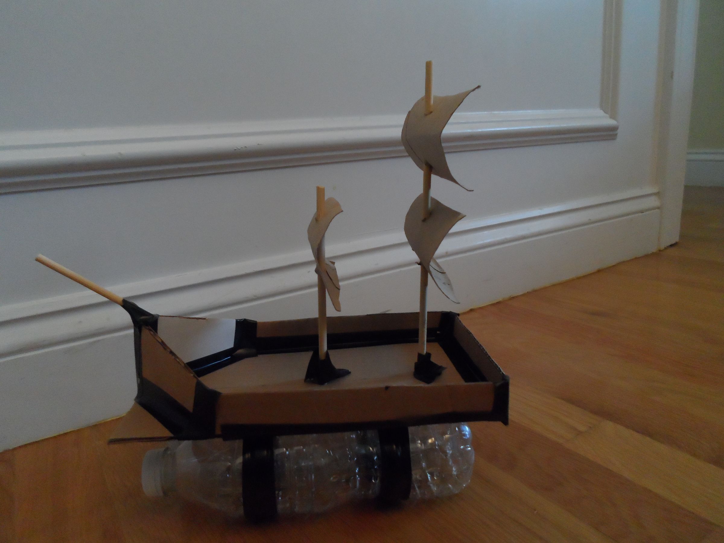 How to Make a Toy Boat From Recycled Material 17 Steps (with Pictures