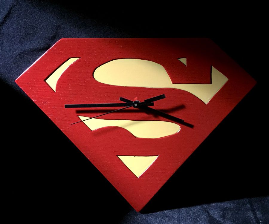 3 ways to make a superman clock DIY Project DIY Project Image