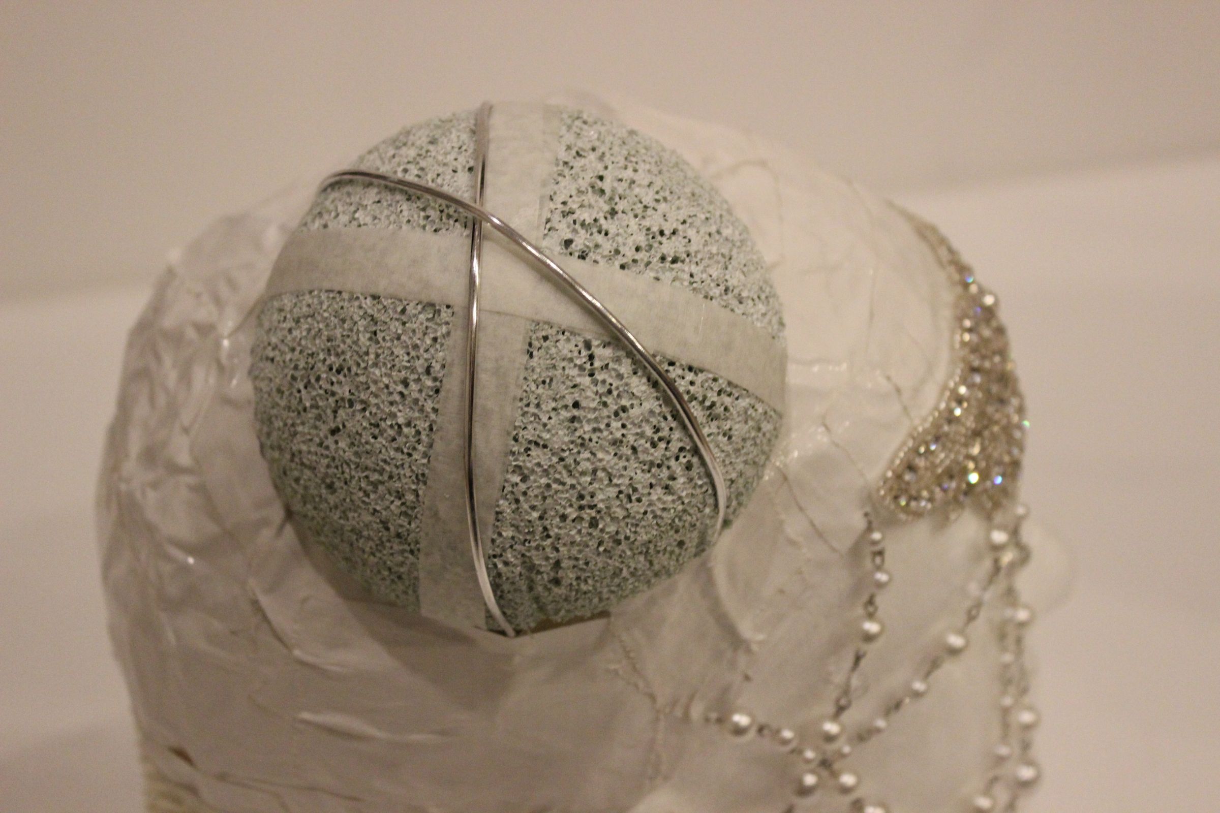 diy gold headpiece