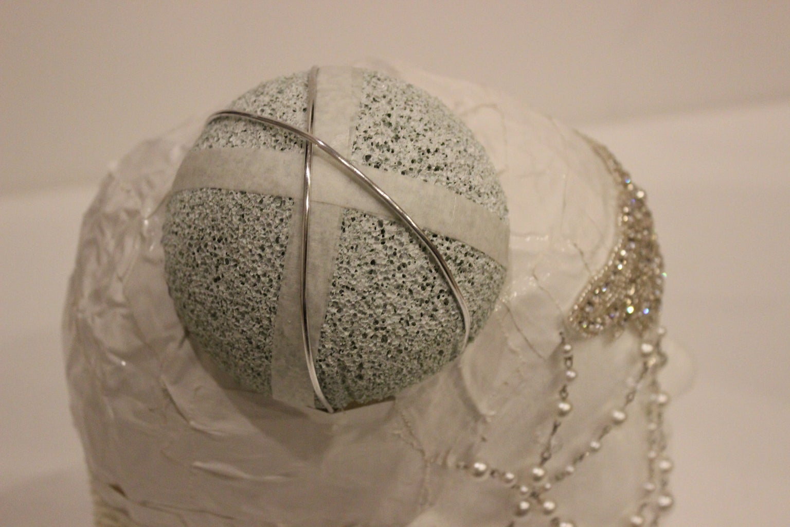 diy gold headpiece