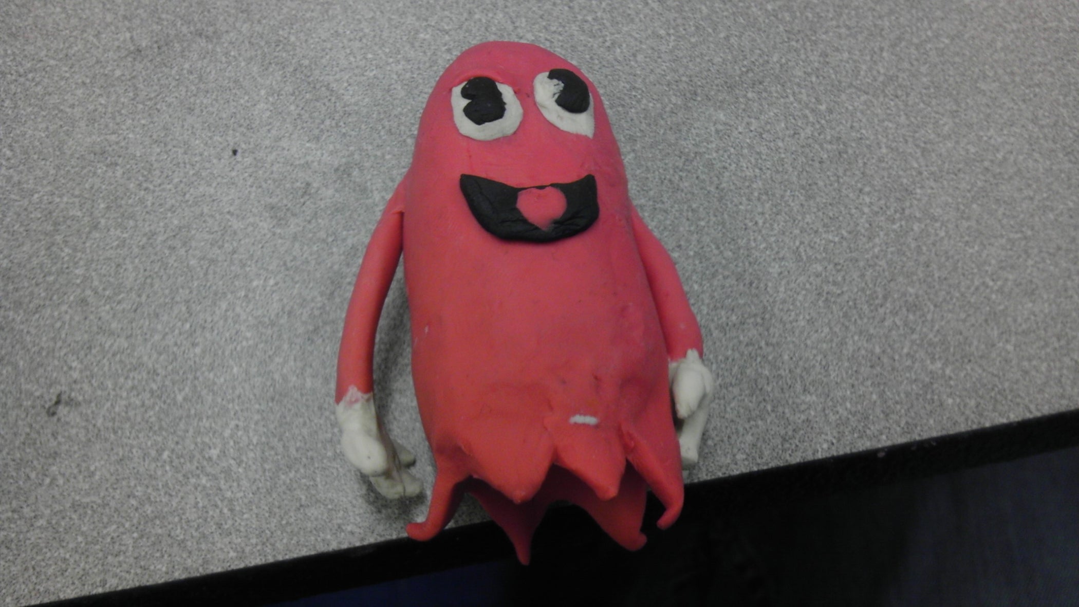 How to Make the Ghost From Pac-Man Out of Clay : 5 Steps - Instructables