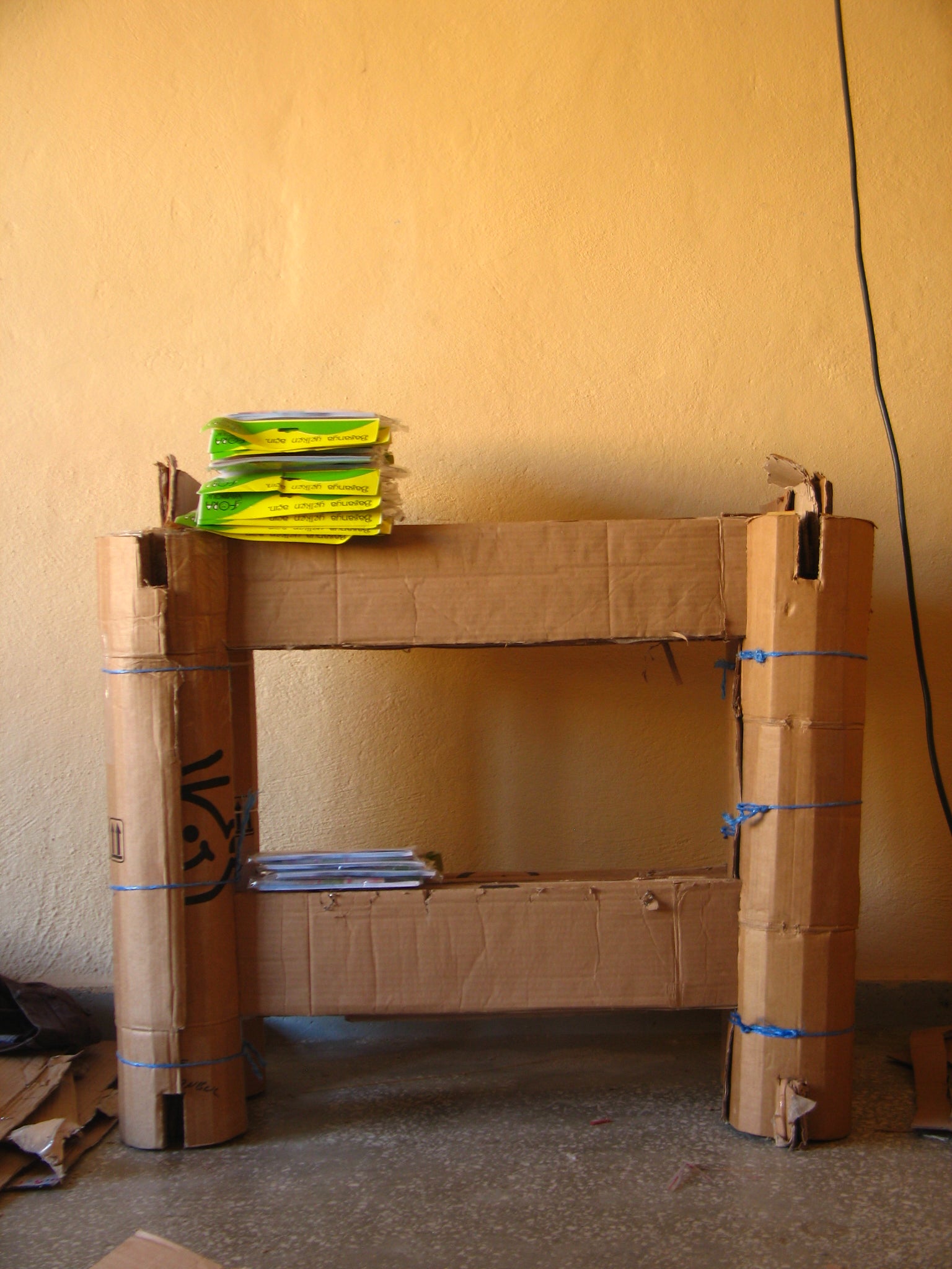 Modular Cardboard Bookshelves V.1 5 Steps Instructables