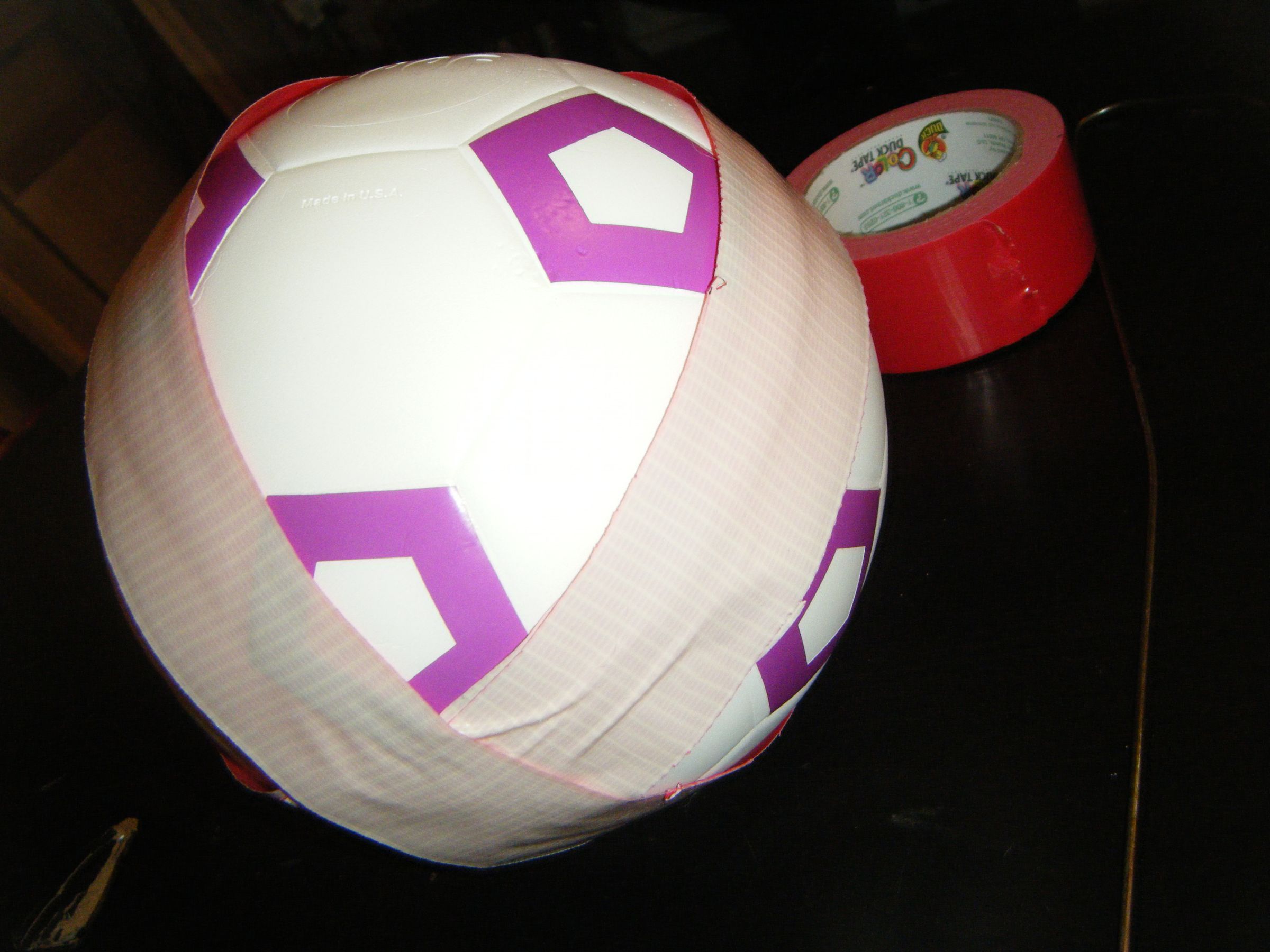 Duct Tape Inflatable Ball 5 Steps Instructables