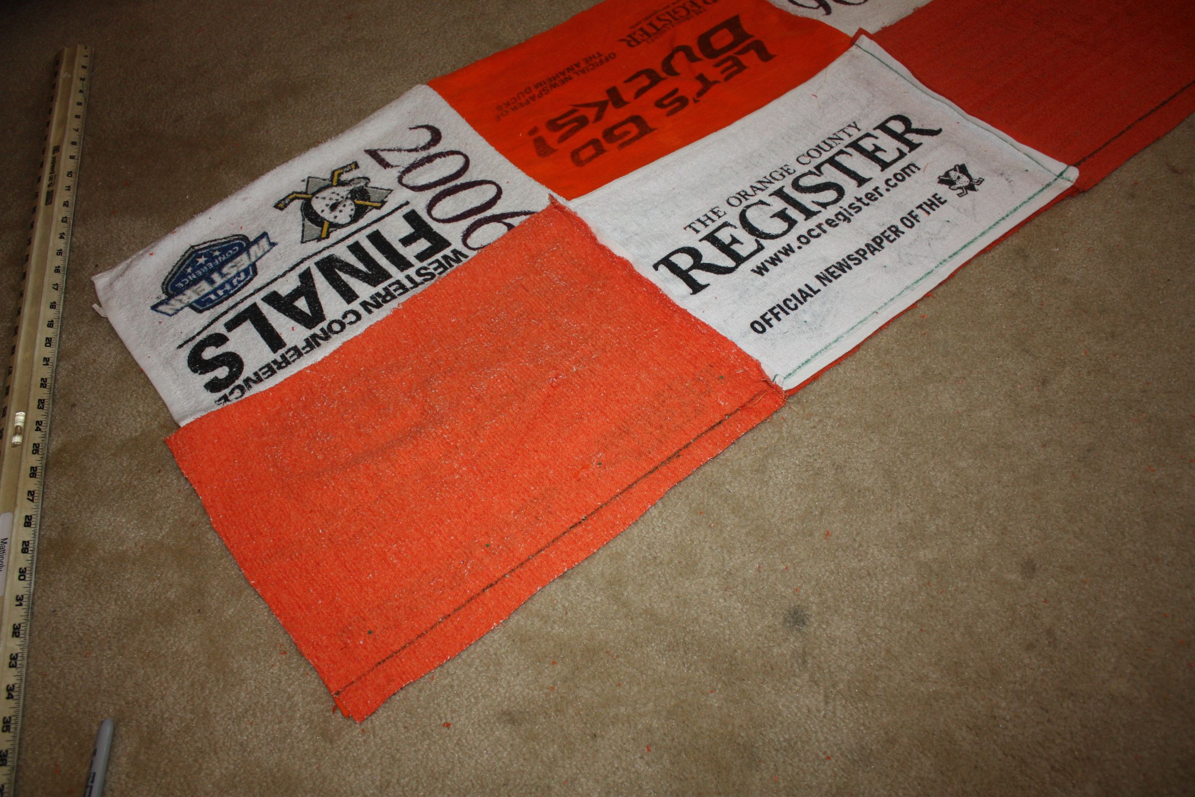 Rally Towel Quilt 8 Steps Instructables