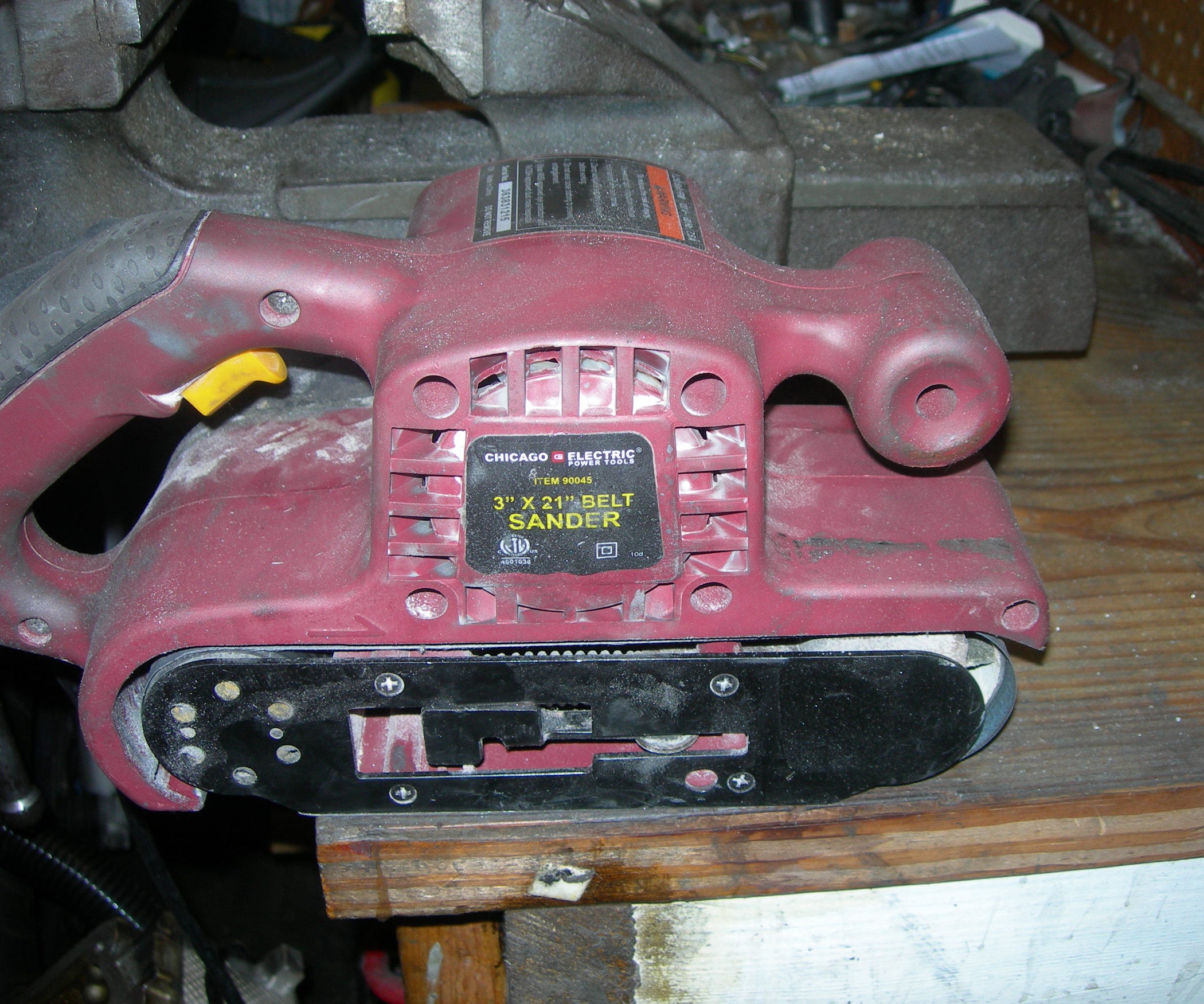 Belt Sander Aluminium Polishing Instructables