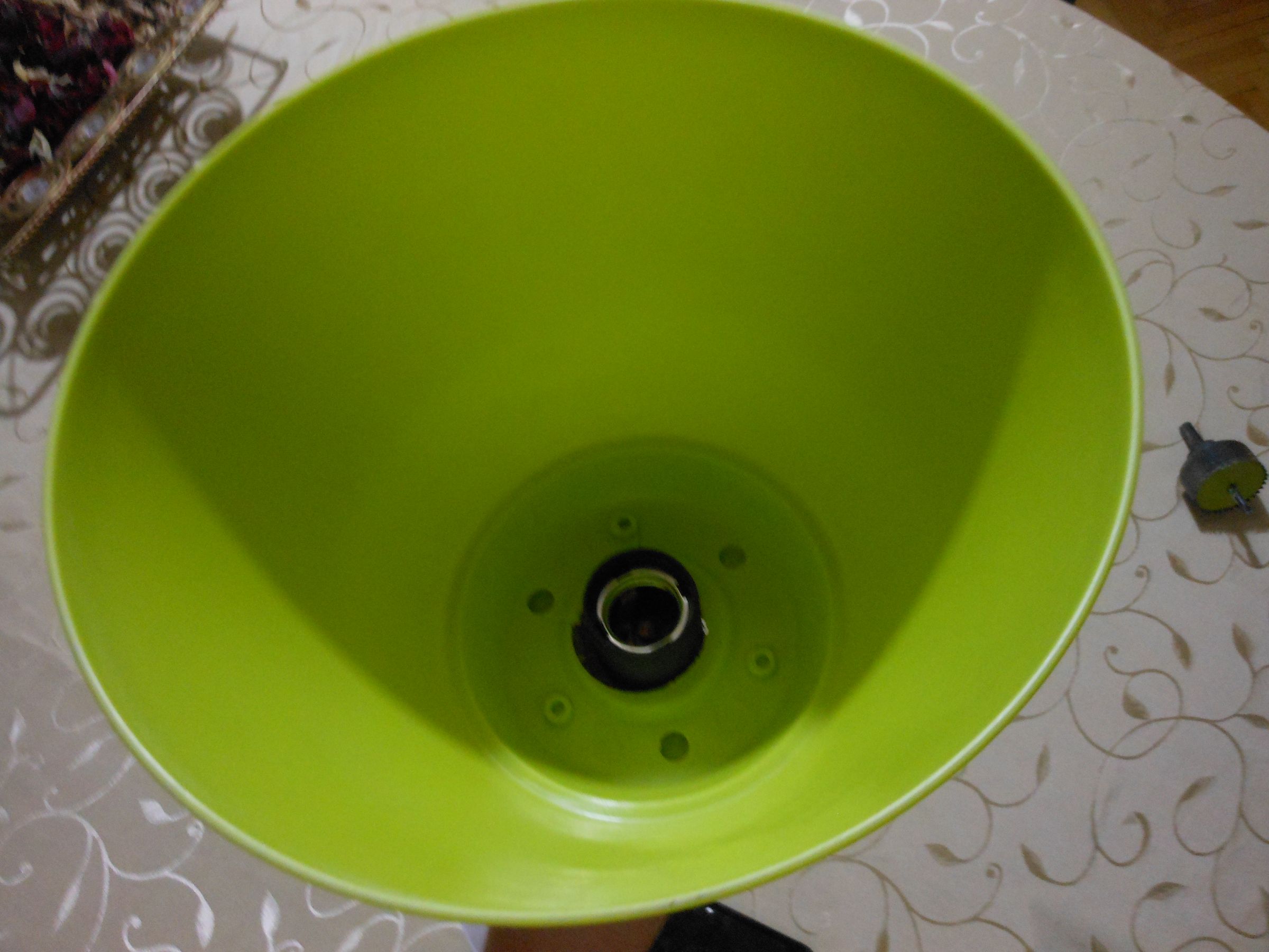 Hanging Light Green Flower Pot 4 Steps Instructables