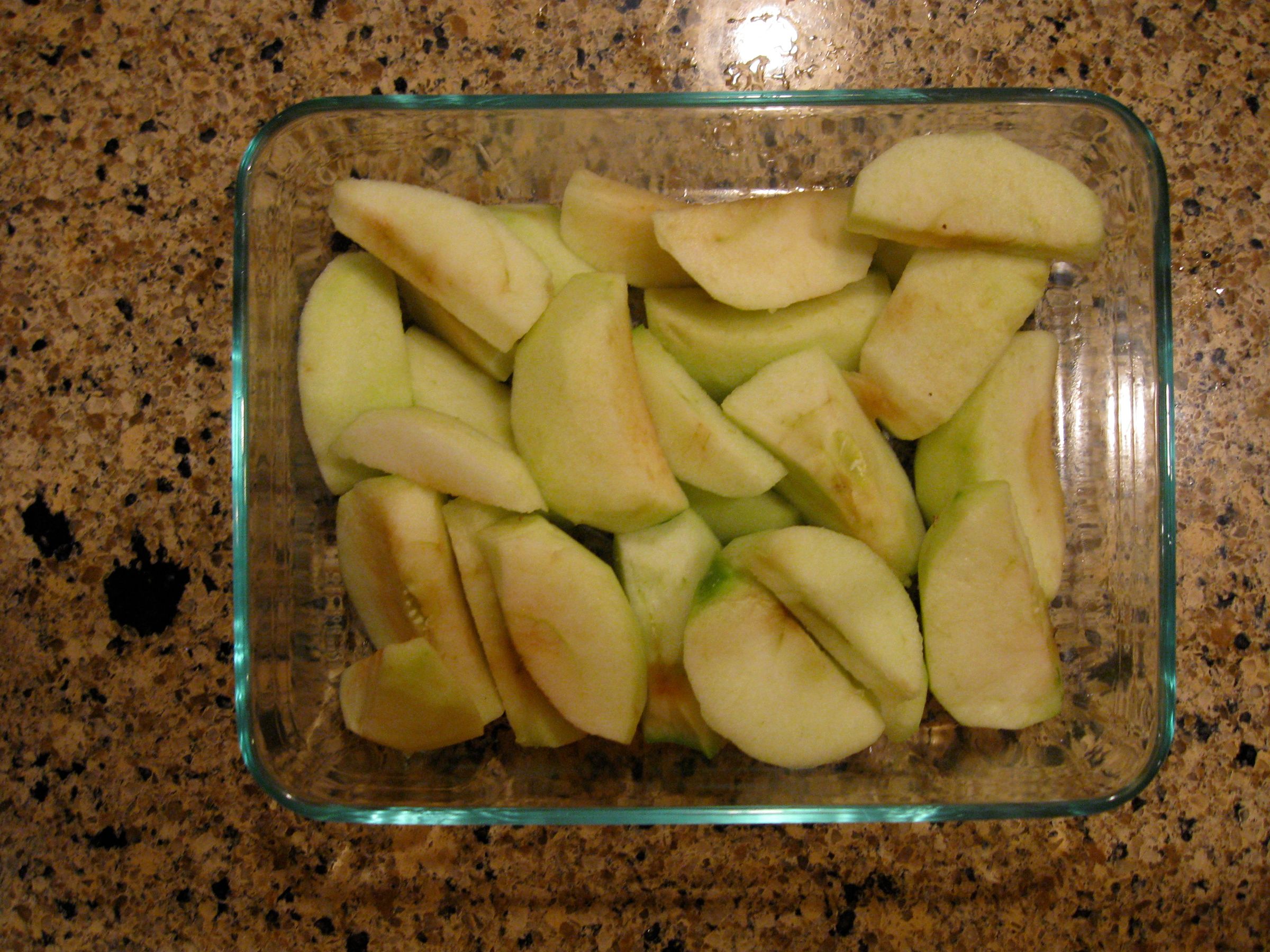 8 Minute Microwave Apple Pie 5 Steps Instructables