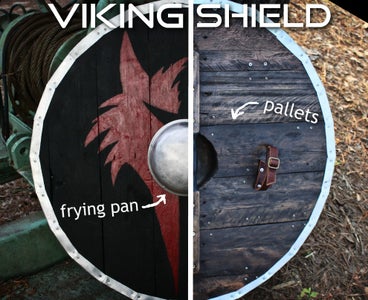 Pallet Wood Viking Shield Make It Medieval Ish 22 Steps With Pictures Instructables