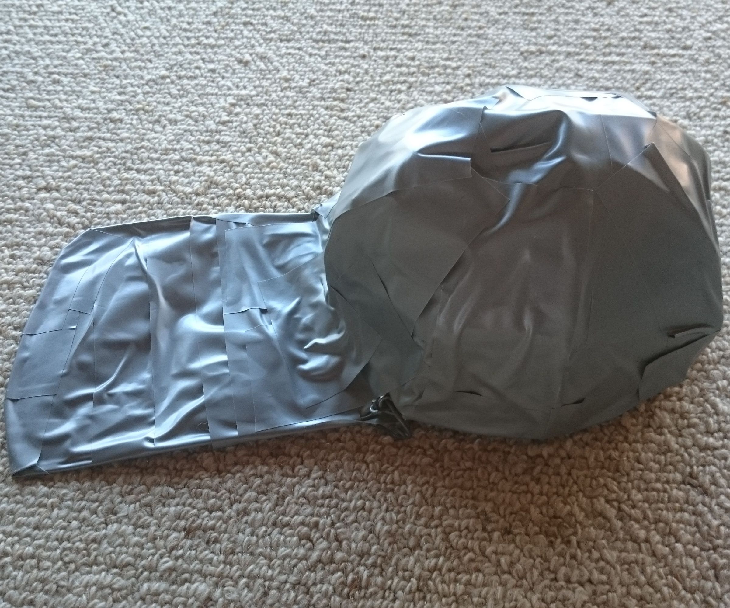DIY guide for DUCT Tape Hat with step-by-step instructions