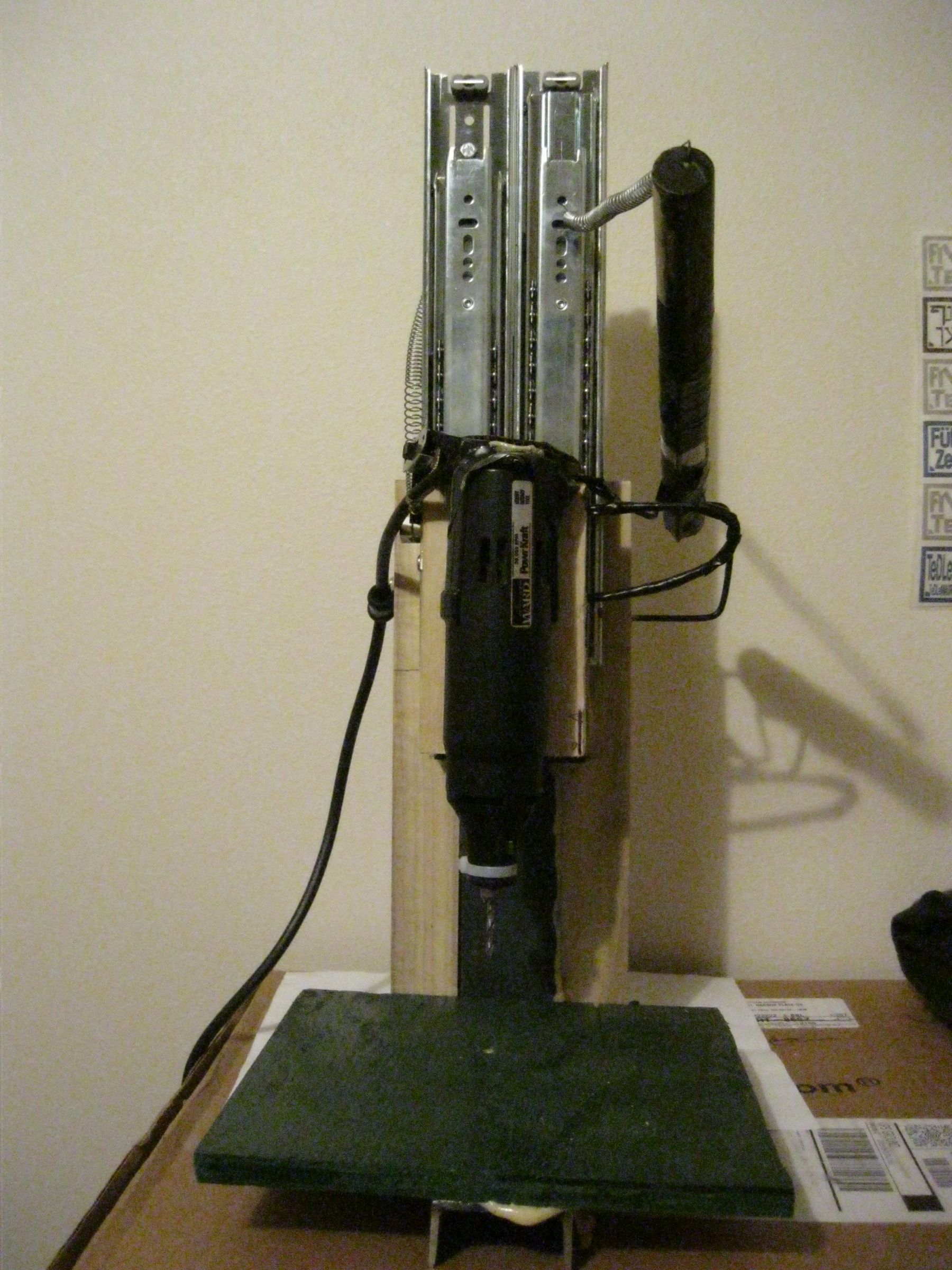 Easy Drill Press 7 Steps (with Pictures) Instructables